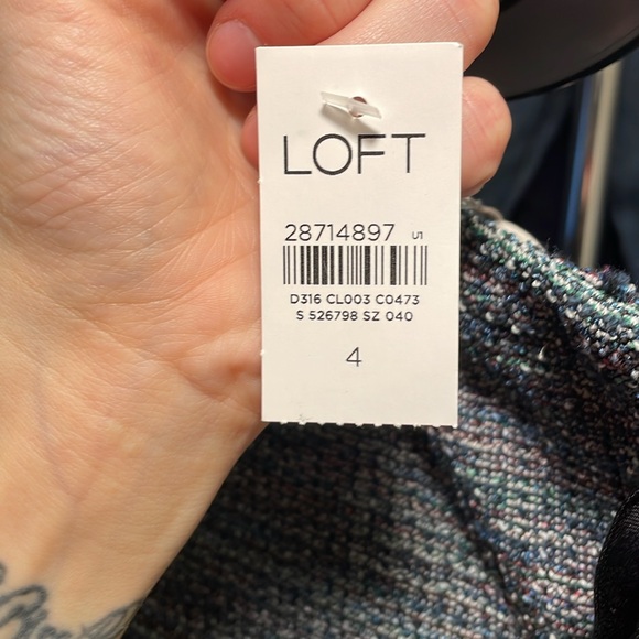 🎀NWT LOFT mini dress sz.4 300 - Picture 9 of 9